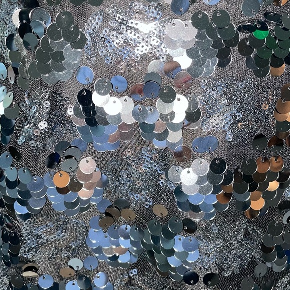 Sequin mini skirt - Picture 4 of 4